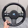 Matte Carbon Fiber Steering Wheel for BMW X5 F15 X3 F25 M5 F90 F10 M3 M4 E90 Alcantara Airbag Cover