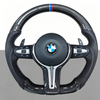BMW Custom Real Carbon Fiber F30 F80 M3 F82 M4 E90 Steering Wheel Ergonomic Design BMW Steering Wheel