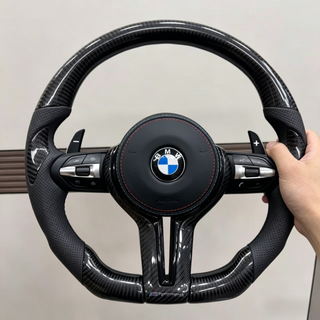 M Performance Two Carbon Fiber E93 E92 E91 E90 E98 E70 E71 3 Series BMW Steering Wheel