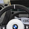 Flat Bottomed Genuine Carbon Fiber M5 5 6 7 Series F10 F11 F18 F90 F06 F07 Steering Wheel