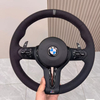 Full Alcantara Steering Wheel for BMW F30 F32 F33 F36 F39 F20 F10 E70 E92 Black Button