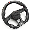 Real Carbon Fiber Audi A5 RS3 RS5 RS7 S3 S5 S7 Steering Wheel Nappa Leather Audi Steering Wheel