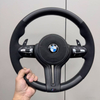 Matte Carbon Fiber Steering Wheel for BMW X5 F15 X3 F25 M5 F90 F10 M3 M4 E90 Alcantara Airbag Cover