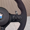 Full Alcantara Steering Wheel for BMW F30 F32 F33 F36 F39 F20 F10 E70 E92 Black Button