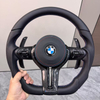 Wholesale Napa Leather Steering Wheel for BMW F10 F06 F07 F90 F92 F93 M3 M5 M6 F20 F30 E90 Carbon Fiber Paddles
