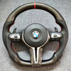 Gloss Carbon BMW E90 Racing Steering Wheel F30 G20 E90 F80 F82 Perforated Nappa