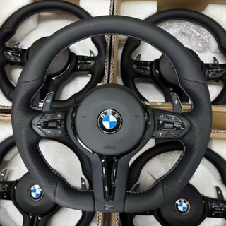 In Stock Nappa Leather BMW M5 F10 F90 F11 M6 F06 M8 F91 5 Series Steering Wheel