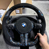 D-type Forged Carbon Fiber BMW E70 E90 E91 E92 E93 3 Series Steering Wheel