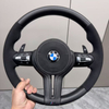 Matte Carbon Fiber Steering Wheel for BMW X5 F15 X3 F25 M5 F90 F10 M3 M4 E90 Alcantara Airbag Cover