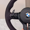 Full Alcantara Steering Wheel for BMW F30 F32 F33 F36 F39 F20 F10 E70 E92 Black Button