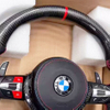 Flat Bottom BMW Steering Wheel M3 M4 M5 M6 E90 F10 F11 BMW M Sport M Performance Steering Wheel