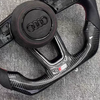 Real Carbon Fiber Audi A5 RS3 RS5 RS7 S3 S5 S7 Steering Wheel Nappa Leather Audi Steering Wheel