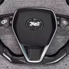Matte Carbon Toyota Corolla Steering Wheel Contrast Stitching Genuine Leather Toyota Tacoma Steering Wheel