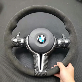 Alcantara BMW F30 F20 F21 F40 F15 F16 F80 F87 F25 F26 Steering Wheel
