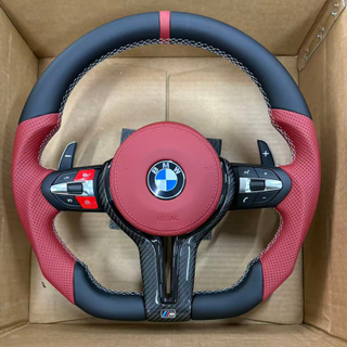 M Sport Wheel Leather Steering For BMW F20 F22 F23 F25 F26 F30 F32 F33 F34 F35 F36 F87 M3 F45 F15 F48
