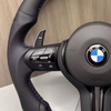 Wholesale All Black Genuine Leather BMW Steering Wheel 3 Series 5 Series F10 F30 F20 E90 X3 X5