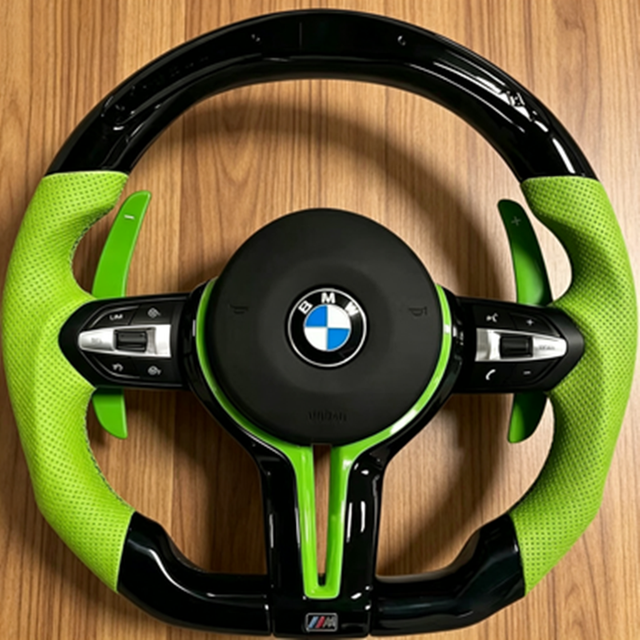 For BMW F10 F90 M5 M3 Aftermarket Forged Carbon F80 M3 Steering Wheel LED Shift Light BMW Steering Wheel