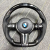 BMW Custom Real Carbon Fiber F30 Steering Wheel M3 M4 M5 E90 F10 LED Shift Light BMW Steering Wheel