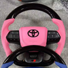 Customized Piano Black Steering Wheel for Toyota Land Cruiser Supra A90 Corolla