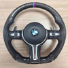 BMW Custom Real Carbon Fiber F30 F80 M3 F82 M4 E90 Steering Wheel Ergonomic Design BMW Steering Wheel