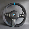 Alcantara Contrast Stitching Genuine Leather BMW F10 F20 F30 M3 M4 M5 Steering Wheel