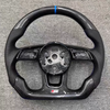 Gloss Carbon Audi RS A5 RS3 RS5 RS7 S3 S5 S7 Style Racing Steering Wheel