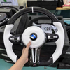 Flat Bottomed Genuine Carbon Fiber M5 5 6 7 Series F10 F11 F18 F90 F06 F07 Steering Wheel