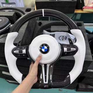 Real Carbon Fiber BMW 1 2 3 4 Series M2 M3 M4 F30 F20 X3 X5 X6 Steering Wheel