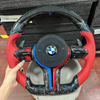 Forged Carbon Fiber BMW F20 F40 F30 F31 F35 F10 F11 F18 F90 Leather Steering Wheel