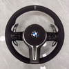 CS Alcantara Steering Wheel for BMW F20 F21 F40 F48 F49 X1 X3 X5 F30 F10 E71 Alcantara Airbag Cover