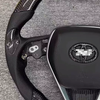 Matte Carbon Toyota Corolla Steering Wheel Contrast Stitching Genuine Leather Toyota Tacoma Steering Wheel