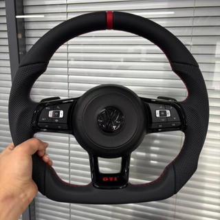 Wholesale Leather Steering Wheel for Volkswagen VW Golf 7 GTI Golf 6