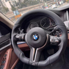Wholesale All Black Genuine Leather BMW Steering Wheel 3 Series 5 Series F10 F30 F20 E90 X3 X5