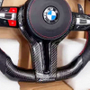 Flat Bottom BMW Steering Wheel M3 M4 M5 M6 E90 F10 F11 BMW M Sport M Performance Steering Wheel