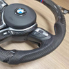 BMW Custom Real Carbon Fiber F30 F80 M3 F82 M4 E90 Steering Wheel Ergonomic Design BMW Steering Wheel