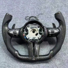 Yoke Style BMW Steering Wheel For M3 M4 M5 M6 E90 F10 F20 F30 BMW Custom Real Carbon Fiber F30 Steering Wheel