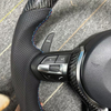 BMW Custom Real Carbon Fiber F30 Steering Wheel M3 M4 M5 E90 F10 LED Shift Light BMW Steering Wheel