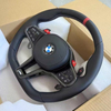 Genuine Leather BMW Steering Wheel for 3 5 Series G20 G30 G82 M4 with M1 M2 Buttons