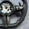 Yoke Style BMW Steering Wheel For M3 M4 M5 M6 E90 F10 F20 F30 BMW Custom Real Carbon Fiber F30 Steering Wheel