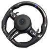 BMW Custom Real Carbon Fiber F30 M3 M4 M5 M6 E90 Steering Wheel BMW Carbon Fiber Steering Wheel