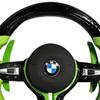For BMW F10 F90 M5 M3 Aftermarket Forged Carbon F80 M3 Steering Wheel LED Shift Light BMW Steering Wheel