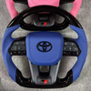 Customized Piano Black Steering Wheel for Toyota Land Cruiser Supra A90 Corolla