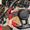 Real Carbon Fiber Steering Wheel for Audi R8 A3 8Y 8P 8V B8 B9 TTS