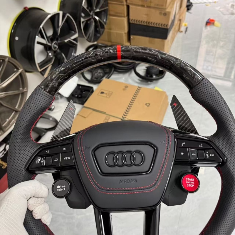 Rear installation base structure of steering wheel