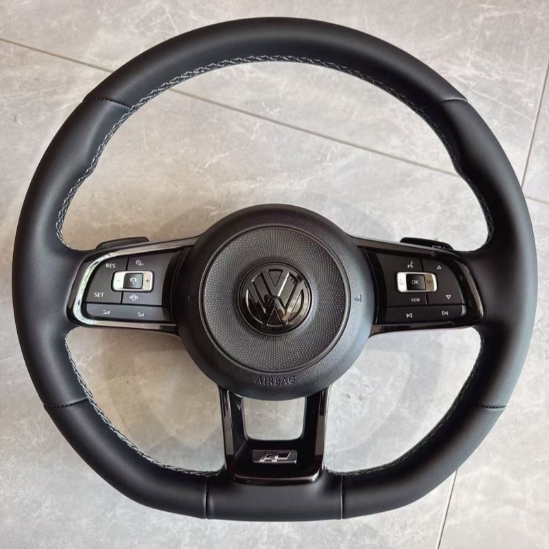 Volkswagen steering wheel matched with airbag hub, direct fit aftermarket auto spare part