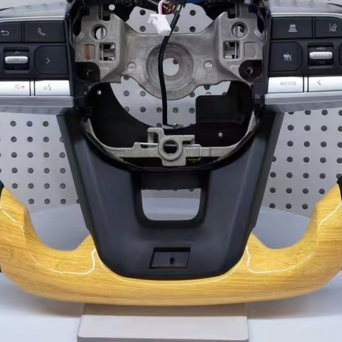 Toyota sport style steering wheel, original car steering wheel replacement, practical car interior modification accessories