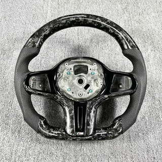 Real carbon fiber BMW steering wheel forged carbon fiber suitable for BMW G12 G06 G05 G11 G22