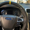 Custom Car Steering Wheel Braid Cover Soft 100% Fit For Ford Fusion Mondeo 2013 2014 EDGE 2015 2016 Car Products Steering Wrap