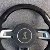 Gloss Carbon Ford Mondeo Racing Steering Wheel Alcantara Contrast Genuine Leather Ford Steering Wheel