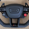 Contrast Stitching Genuine Leather Audi S4 S6 Steering Wheel Audi A5 RS3 RS5 RS7 S3 S5 S7 Steering Wheel